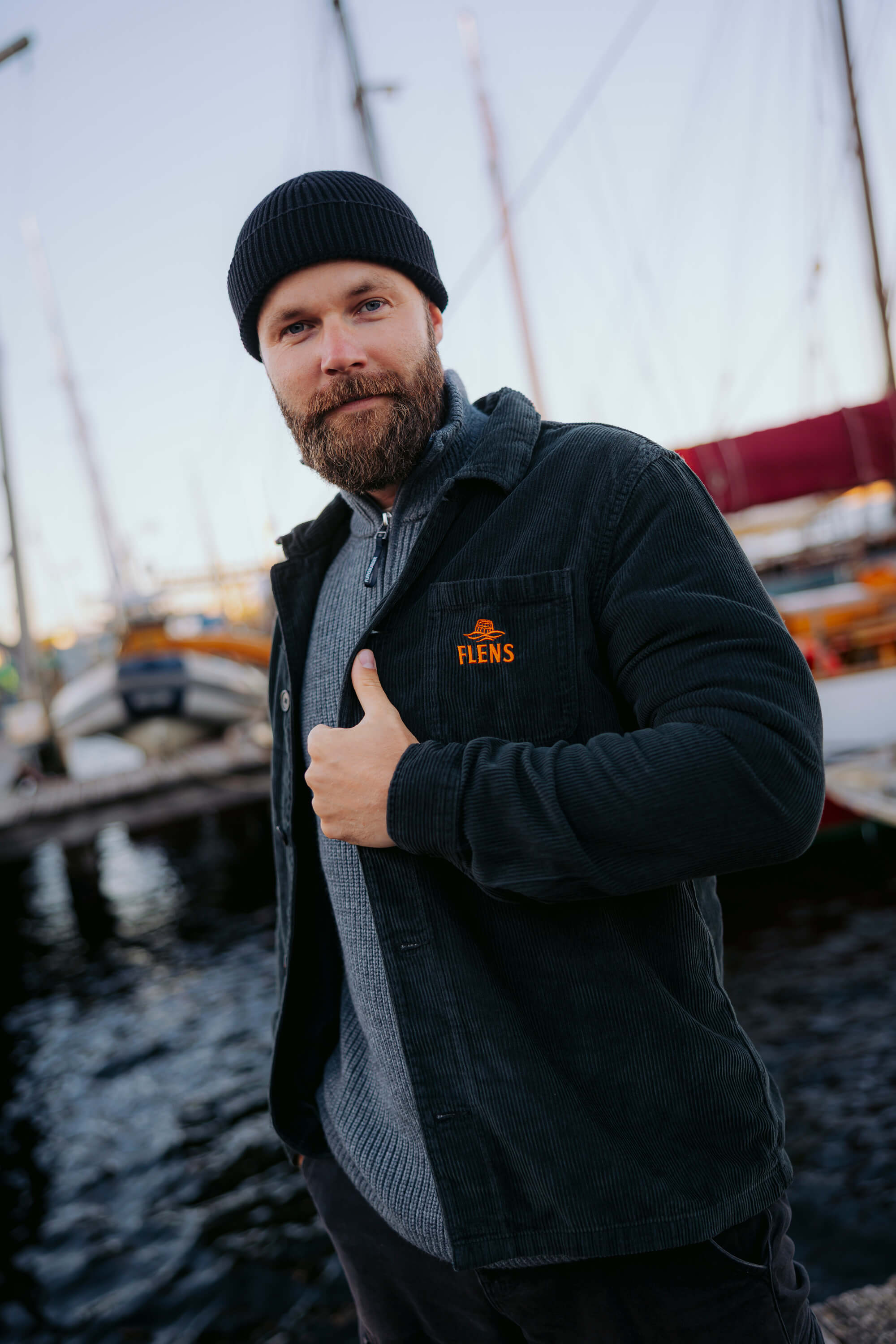 Cordjacke "Limitierte Schifffahrtsedition"